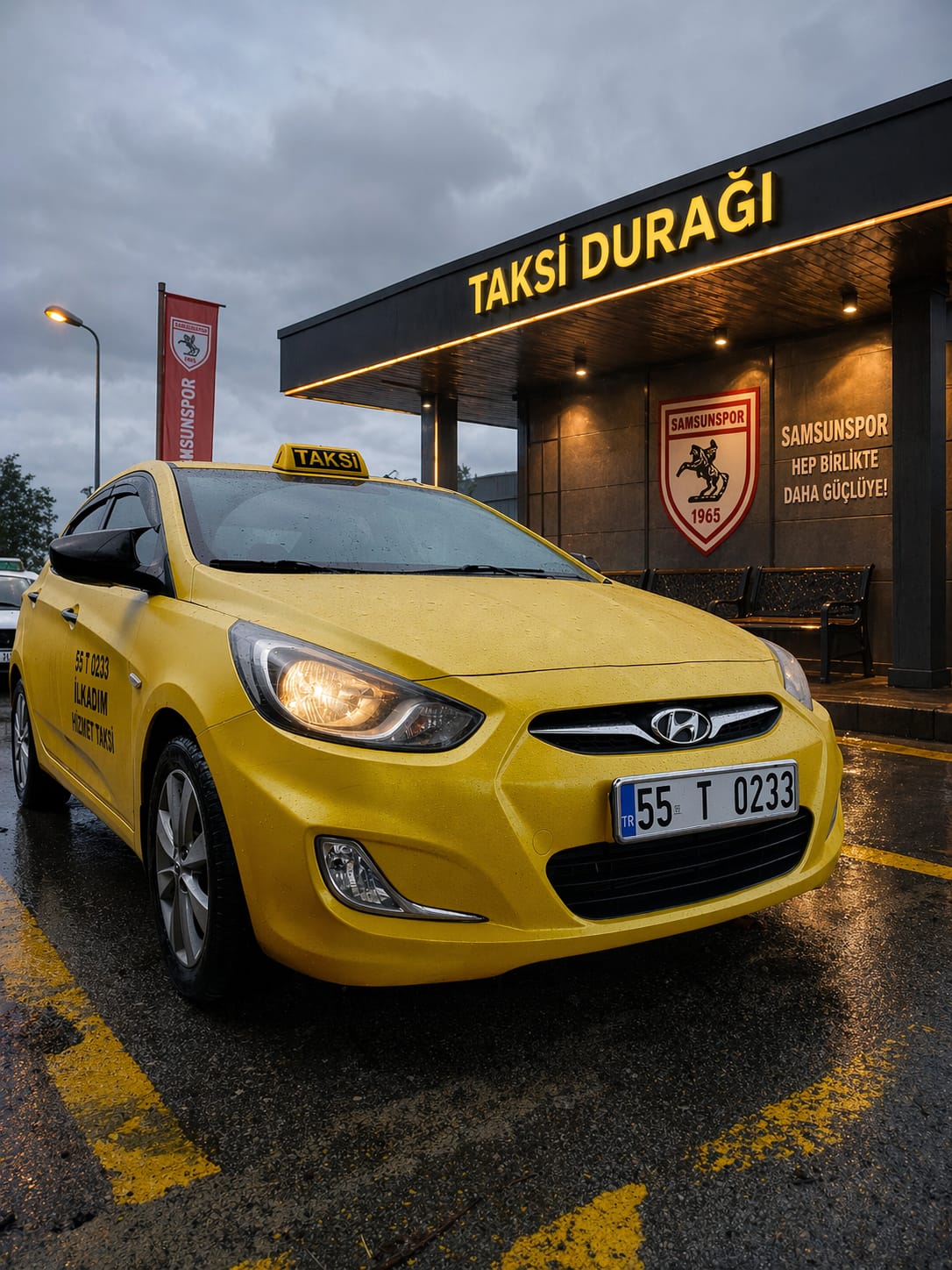 Samsun İlkadım Meydan Taksi Durağı